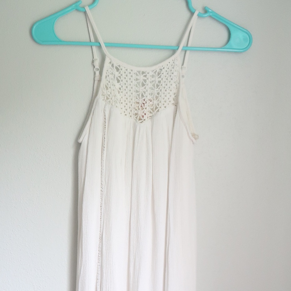 Mossimo Supply Co. White Maxi Dress